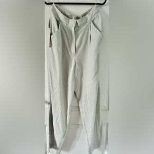 Aritzia sparks linen pants NWT